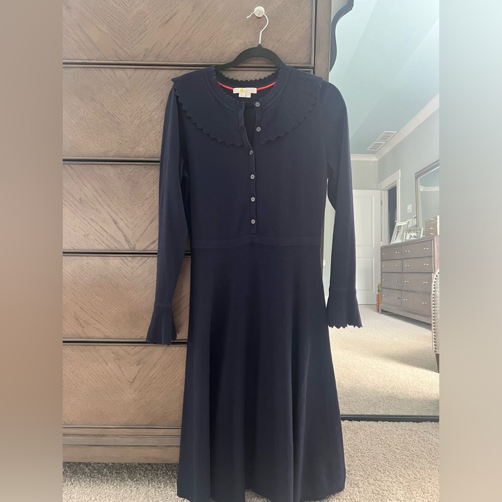 Navy classic dress